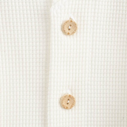 Kojenecký kabátek na knoflíky New Baby Luxury clothing Laura bílý