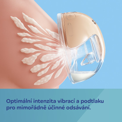 Dvojitá elektrická odsávačka mateřského mléka do podprsenky SmartSense Canpol babies