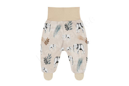 Bavlněné polodupačky Sloni Baby Service