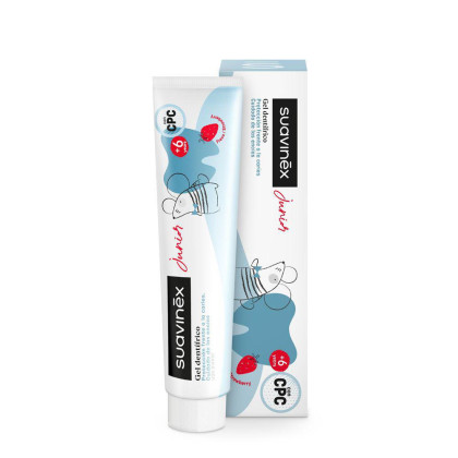 Dětská zubní pasta Junioe s jahodovou příchutí - 75 ml Suavinex