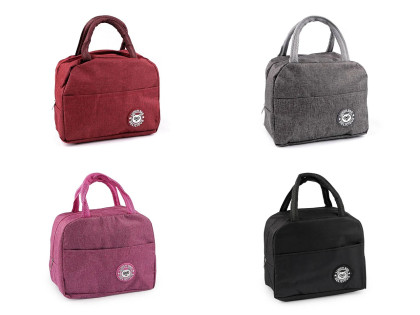 Termotaška svačinová s kapsou 22x18 cm 