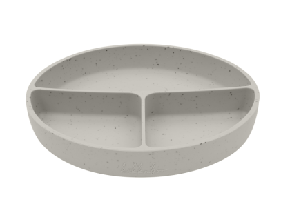 Talíř dělený s přísavkou Platinum Silicone KikkaBoo