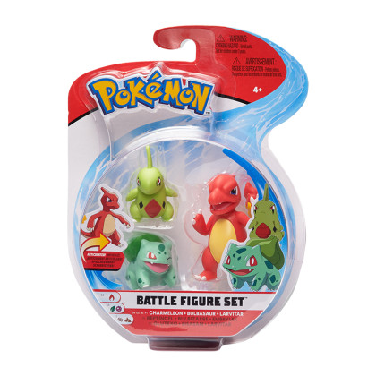 Pokémon figurky, 3-pack