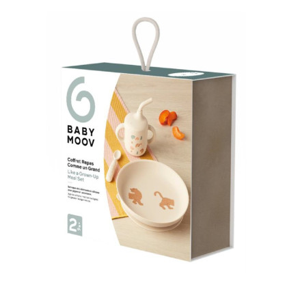 Silikonová jídelní sada Grown-Up Meal Set Little Babymoov