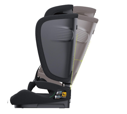 Sklápěcí autosedačka Neocare iSize 76-150 cm black Asalvo