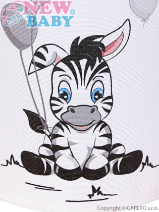 Termoobal Mini New Baby Zebra bílá