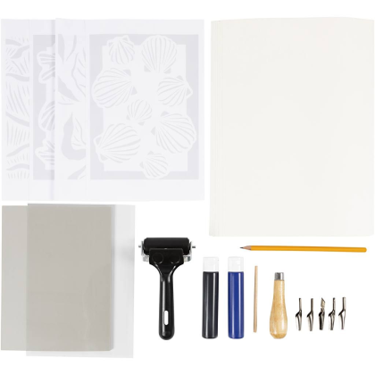 Kreativní sada Starter Craft Kit Block Printing Creativ Company