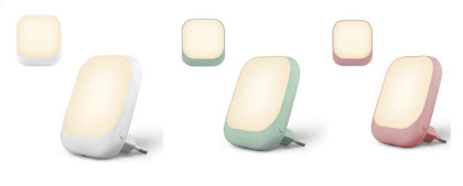 Socket noční světlo do zásuvky se senzorem soumraku Zazu