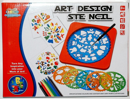 Šablony na kreslení + 6ks šablon