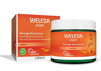 Arnikové masážní tělové máslo 150 ml Weleda EXPIRACE 11/26