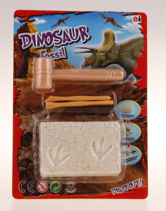 Tesání Zkamenělina Dinosaurus