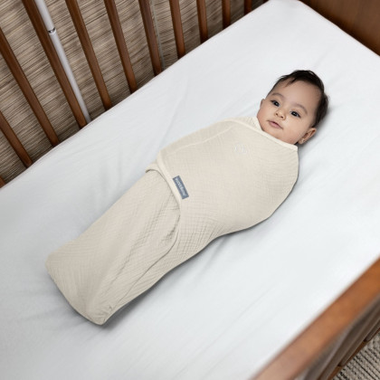 Zavinovačka SwaddleMe™ Ulitka mušelín 1,5 Tog 0 - 3 m Ingenuity