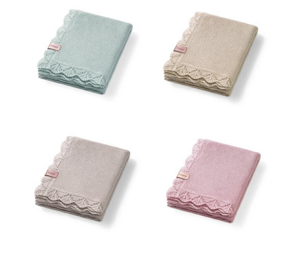 Deka pletená bambusová 75 x 100 cm BabyOno