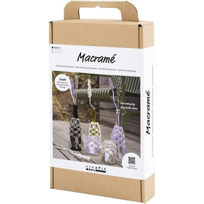Sada pro tvoření Macramé - Dekorace na sklo Creativ Company