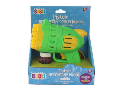 Pistole Nekonečný proud bublin