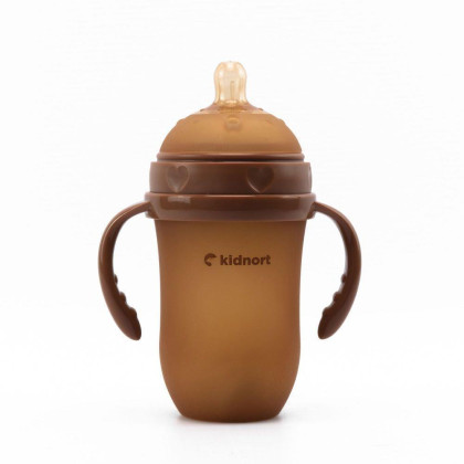 Kojenecká lahev pro kojené děti Eple 250 ml 6 m+ Kidnort