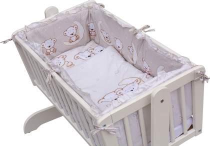 Souprava do kolébky Scarlett Toro - béžová