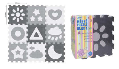 Měkké bloky motiv počasí 32 cm