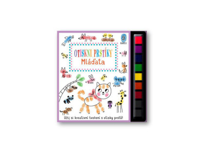 Mláďata - Otiskni prstíky Elizabeth Golding, Olena Herasimova, Ilustrace: Alena Razumova