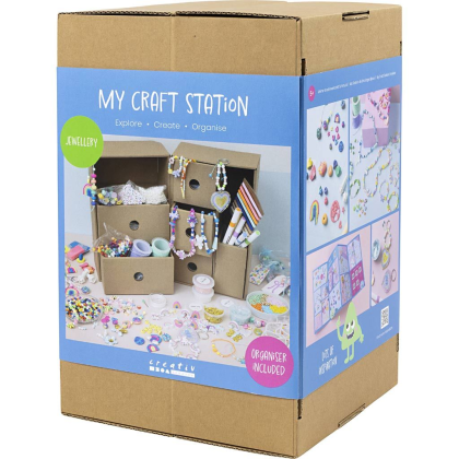 Kreativní sada Maxi box se zásuvkami Šperky Creativ Company