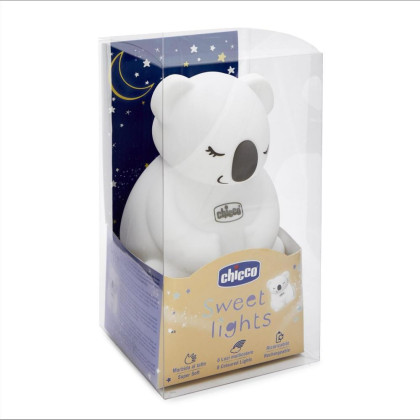 Lampička noční světlo přenosné Sweet Lights Koala Chicco