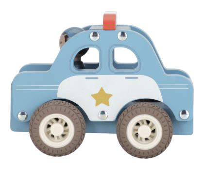 Policejní auto dřevěné Little Dutch