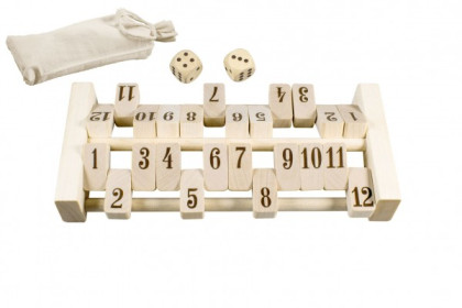 Sklapni to! hlavolam dřevo edukační společenská hra Detoa