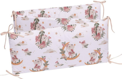 Ochranný bavlněný mantinel do postýlky Infantilo