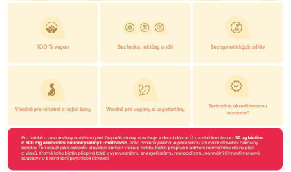 Beggs Balanced hair&skin Complex (90 kapslí)