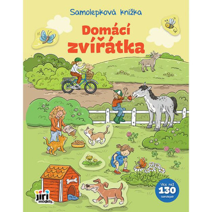 Samolepková knížka Domácí zvířátka
