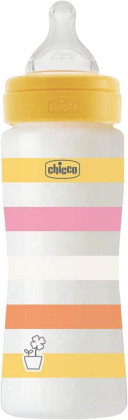 Láhev kojenecká Well-being silikon 330 ml Chicco 