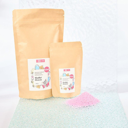 Magická pěna do koupele v prášku Sladké ovoce 60 g Kvitok