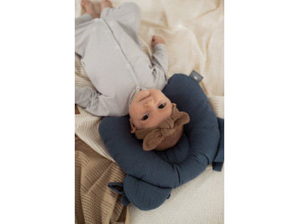 Mušelínový fixační polštář Sleepee Grey šedá