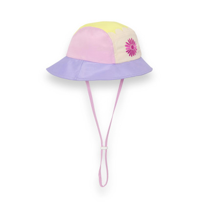 Klobouček s UV ochranou KiETLA FUN FLEUR Flower Yellow