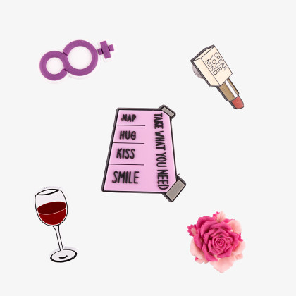 Amulety - ozdoby na boty Amuletz Women set mix Coqui