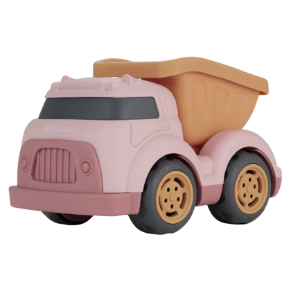 Náklaďák se sklápěčkou Pink Little Dutch