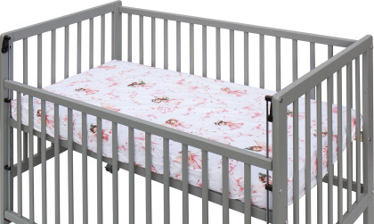 Prostěradlo do postýlky Víla 120 x 60 cm růžové Scarlett