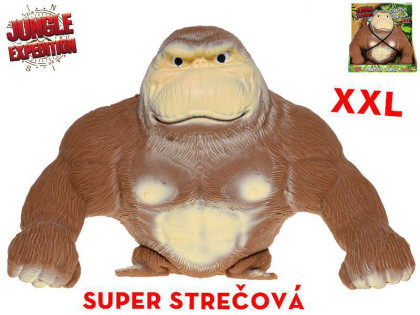 Jungle Expedition gorila super strečová 22 cm XXL 2 kg 