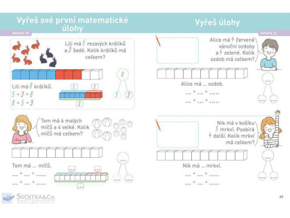 Zvládáme matematiku s Montessori a singapurskou metodou pro věk 6–7 Delphine Urvoy
