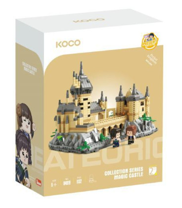 Stavebnice mini Magický hrad 1 132 ks Koco