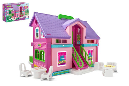 Domeček pro panenky na hraní 37x30 cm Wader