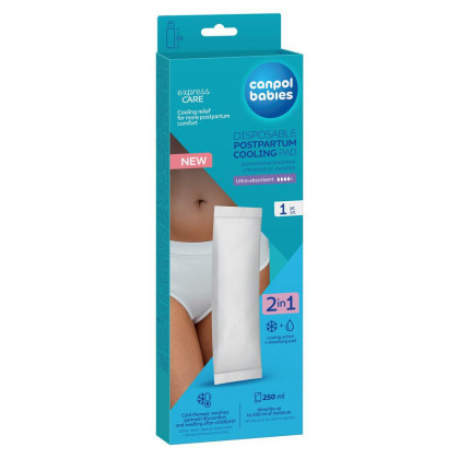 Jednorázová poporodní chladicí vložka 1 ks Canpol babies