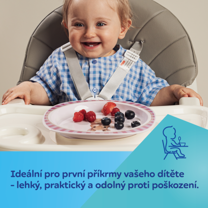 Talíř s přísavkou Woodland Canpol babies
