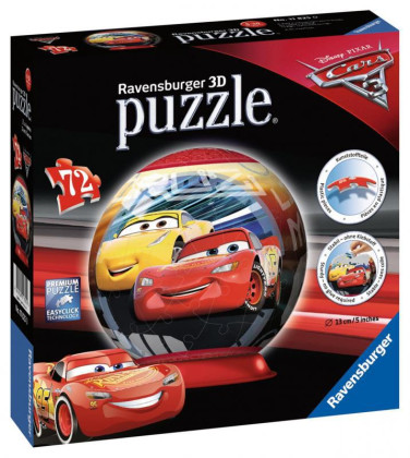 Disney Auta 3 puzzleball 72 dílků