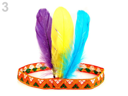 Karnevalová čelenka - indián