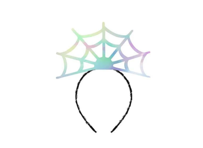 Čelenka - Pavoučí síť 21x23 cm, 1 ks