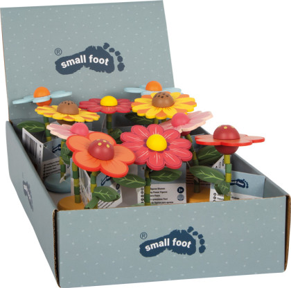 Dřevěné tančící květiny 1 ks Small foot