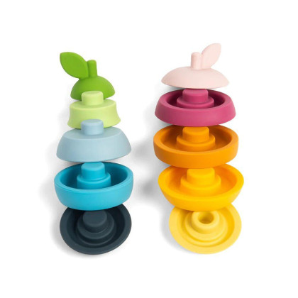 Stohovací jablko a hruška Bigjigs Toys