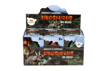 Vejce líhnoucí a rostoucí dinosaurus