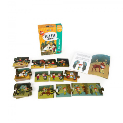 Kvído Puzzle s příběhy - České pohádky